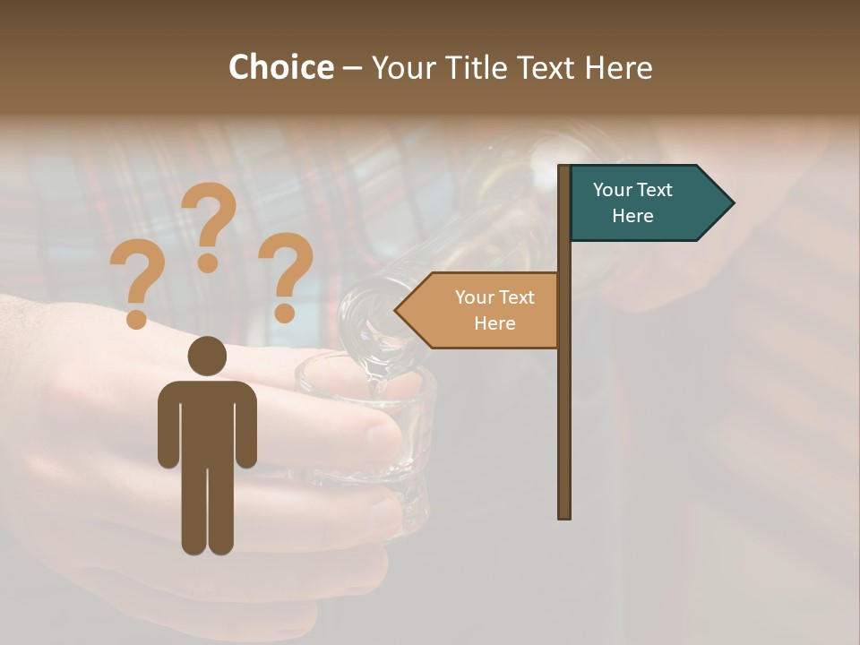 Bar Alcohol Transparent PowerPoint Template