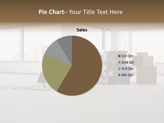 Floor Office Equipment PowerPoint Template