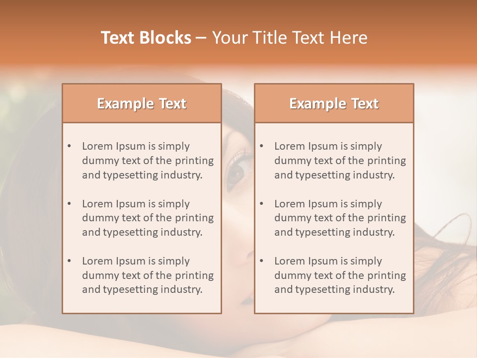 Skincare Balance Treatment PowerPoint Template