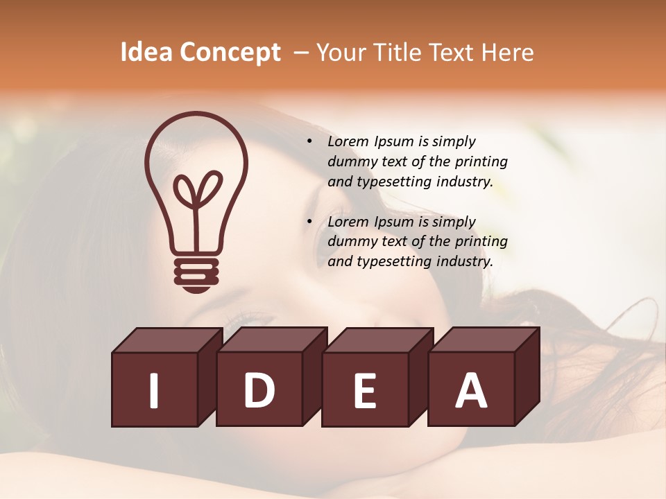 Skincare Balance Treatment PowerPoint Template