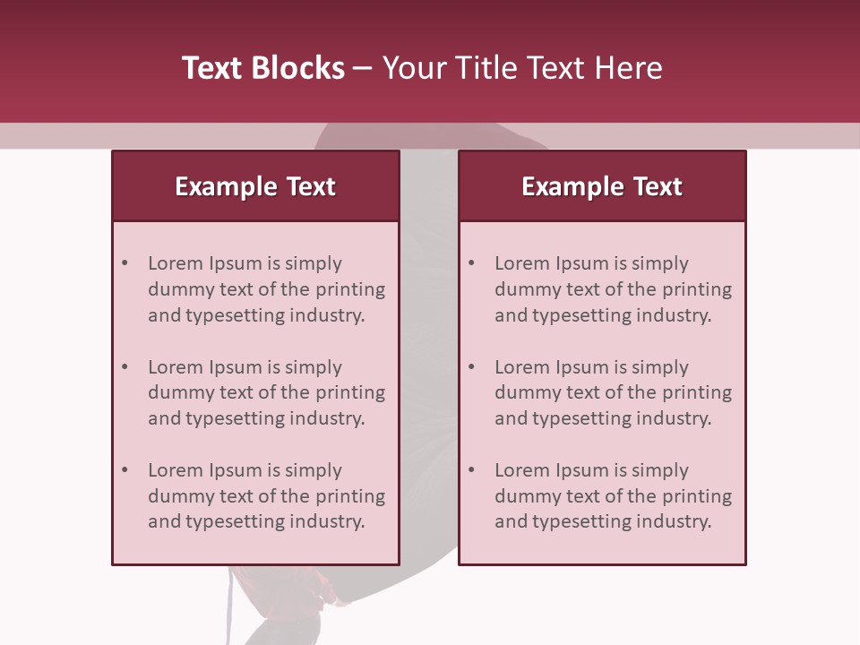 Heavy Tired Delivery PowerPoint Template