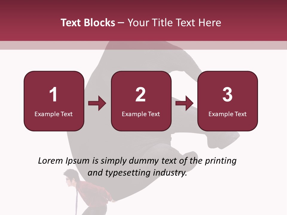 Heavy Tired Delivery PowerPoint Template