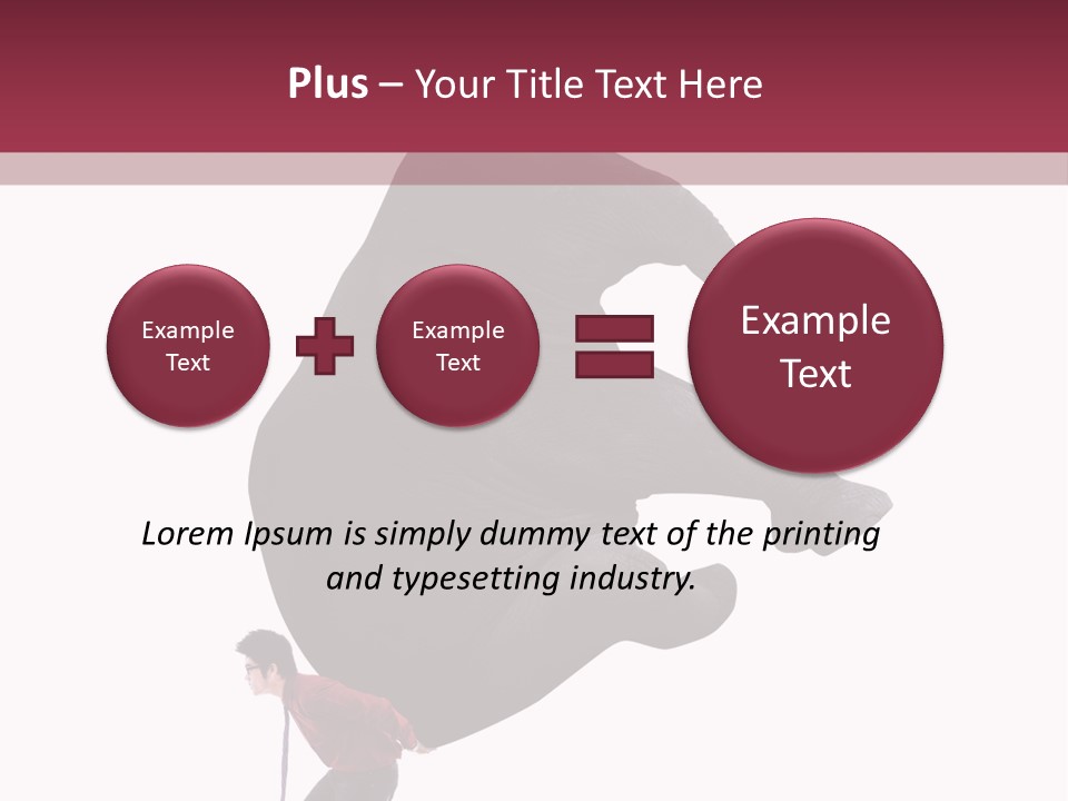 Heavy Tired Delivery PowerPoint Template