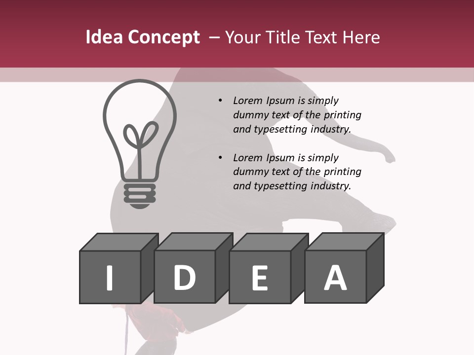 Heavy Tired Delivery PowerPoint Template