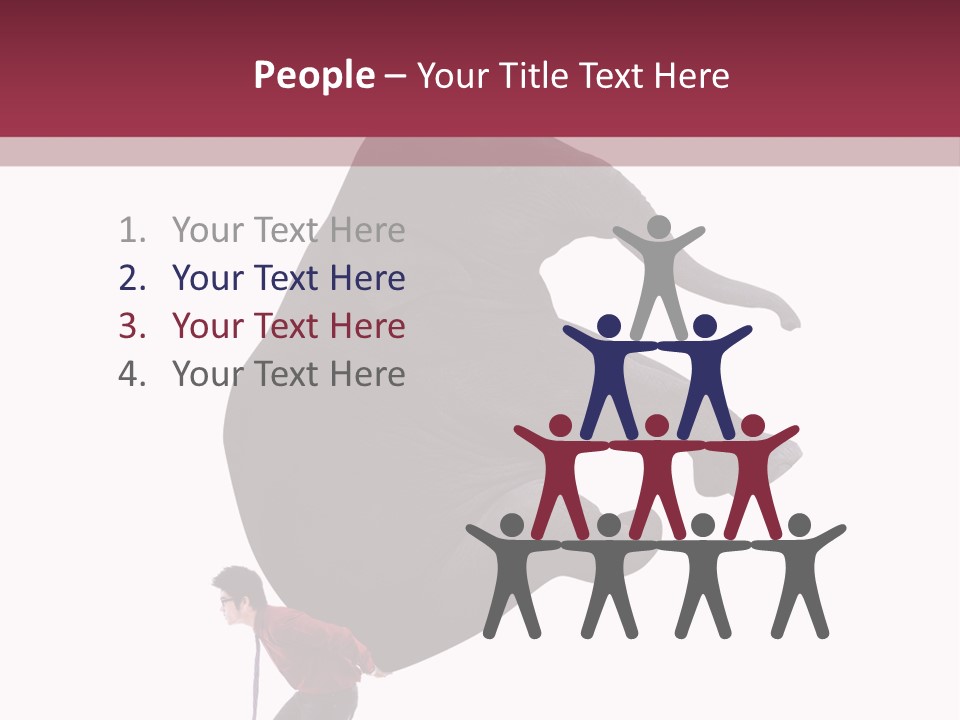 Heavy Tired Delivery PowerPoint Template