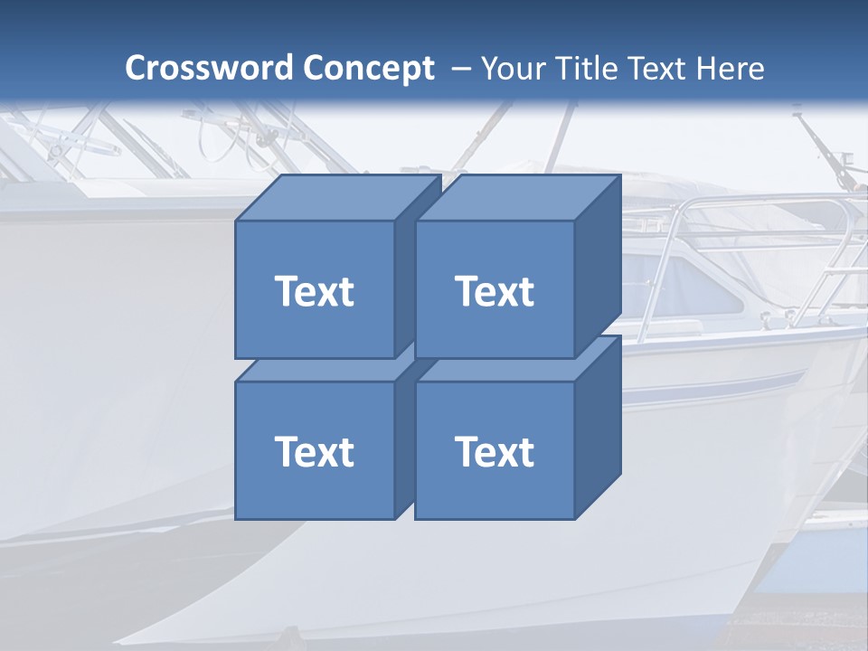 Pier Cutter Baltic PowerPoint Template