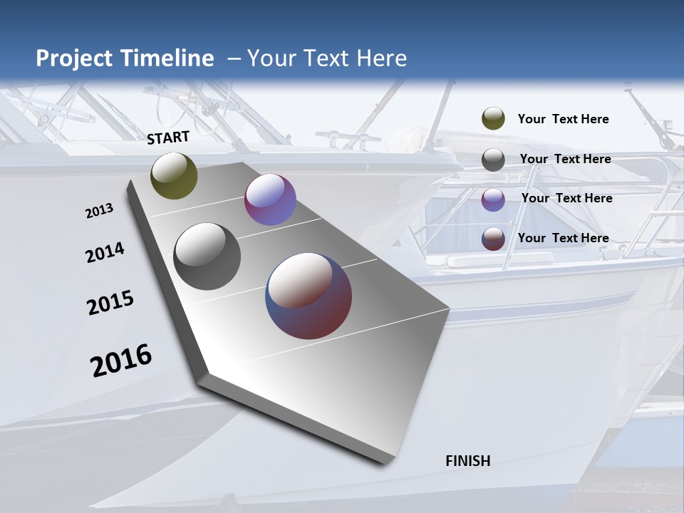 Pier Cutter Baltic PowerPoint Template
