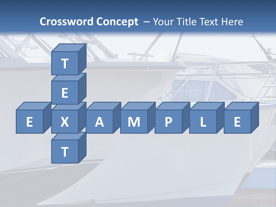 Pier Cutter Baltic PowerPoint Template