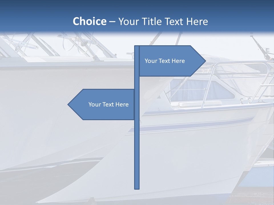 Pier Cutter Baltic PowerPoint Template