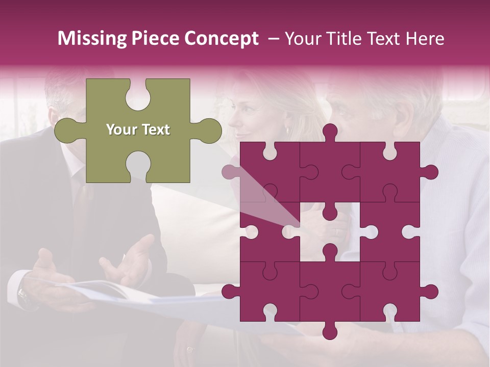 A Group Of People Sitting On A Couch Talking To Each Other PowerPoint Template