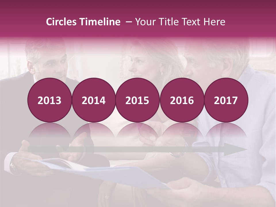 A Group Of People Sitting On A Couch Talking To Each Other PowerPoint Template