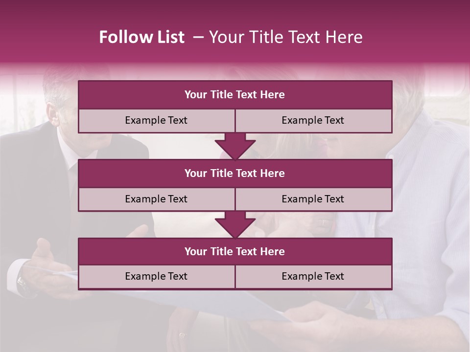 A Group Of People Sitting On A Couch Talking To Each Other PowerPoint Template