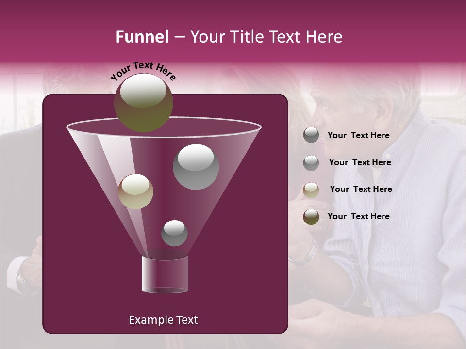 A Group Of People Sitting On A Couch Talking To Each Other PowerPoint Template