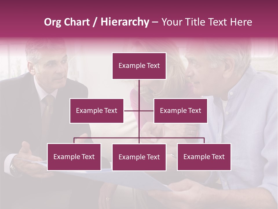 A Group Of People Sitting On A Couch Talking To Each Other PowerPoint Template