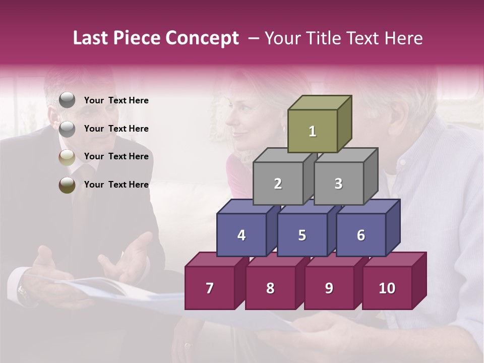 A Group Of People Sitting On A Couch Talking To Each Other PowerPoint Template