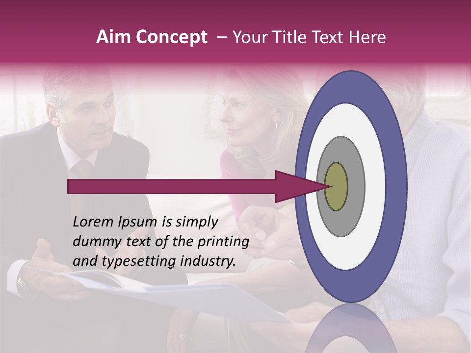 A Group Of People Sitting On A Couch Talking To Each Other PowerPoint Template