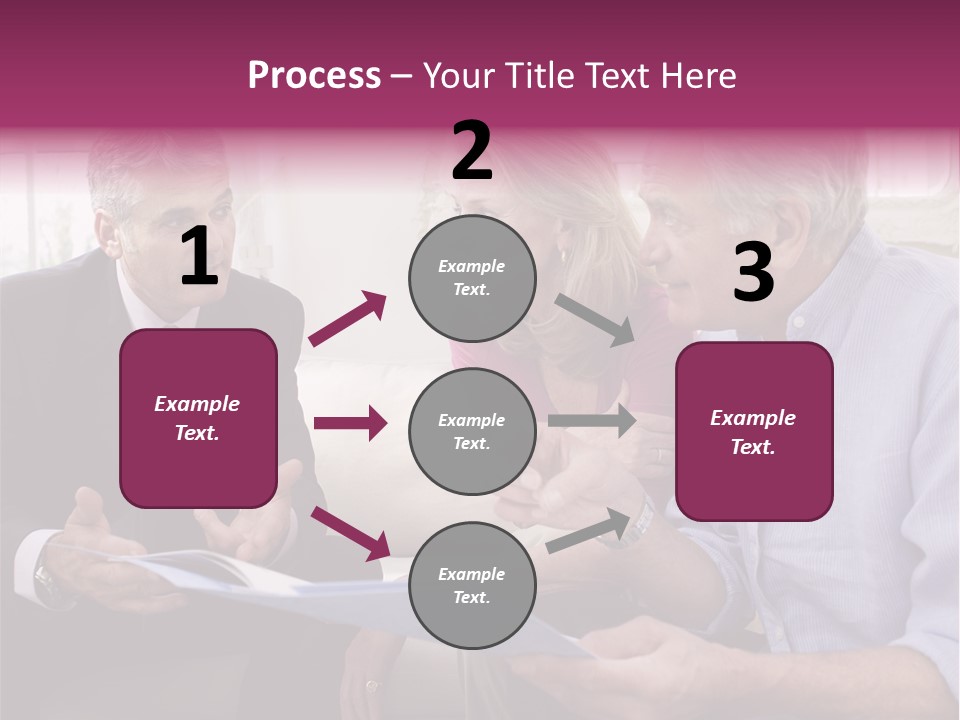 A Group Of People Sitting On A Couch Talking To Each Other PowerPoint Template