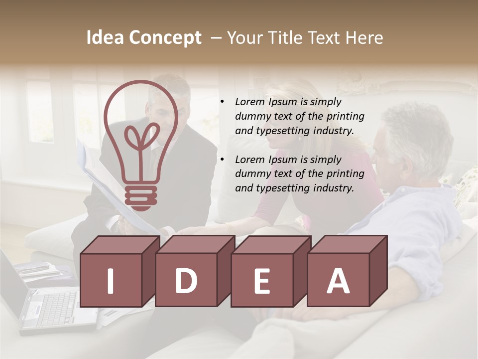 Concept Technology Discussion PowerPoint Template