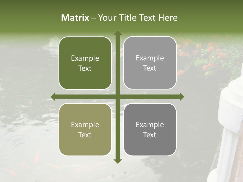 Quiet Foliage Peace PowerPoint Template