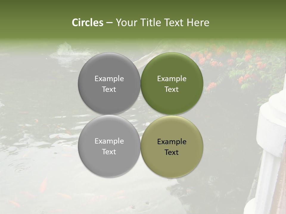 Quiet Foliage Peace PowerPoint Template