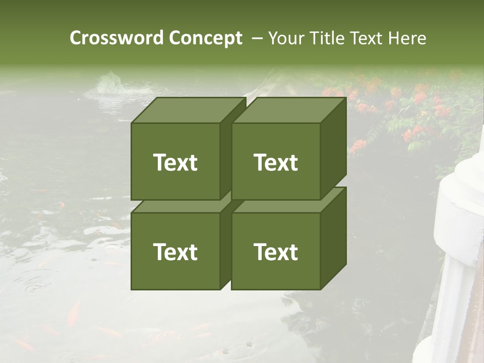 Quiet Foliage Peace PowerPoint Template