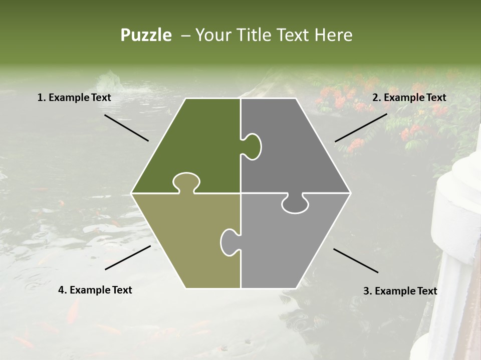 Quiet Foliage Peace PowerPoint Template