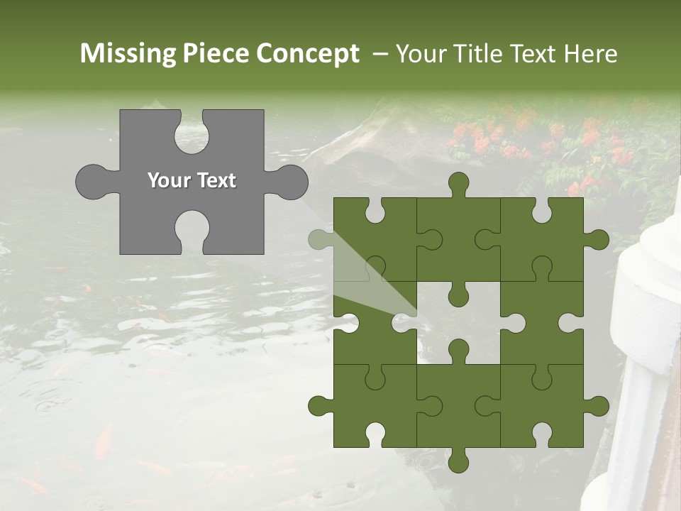 Quiet Foliage Peace PowerPoint Template