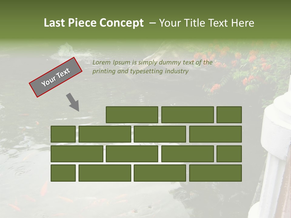Quiet Foliage Peace PowerPoint Template