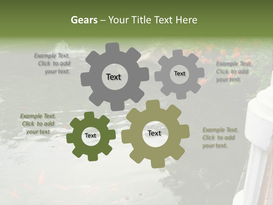 Quiet Foliage Peace PowerPoint Template