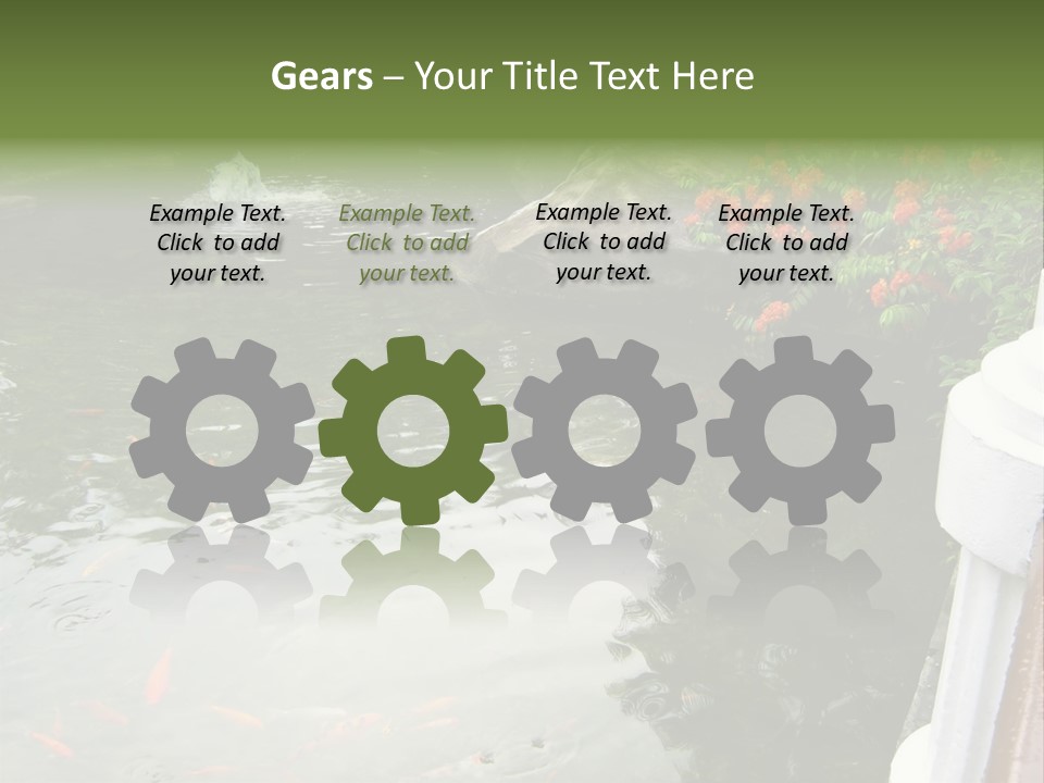 Quiet Foliage Peace PowerPoint Template