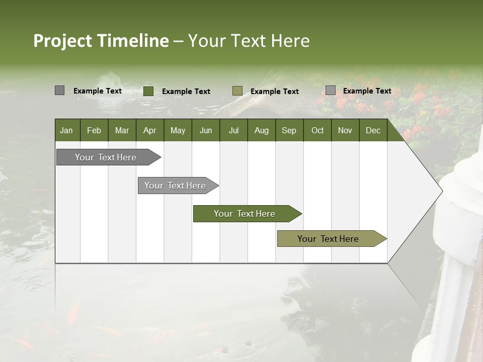 Quiet Foliage Peace PowerPoint Template