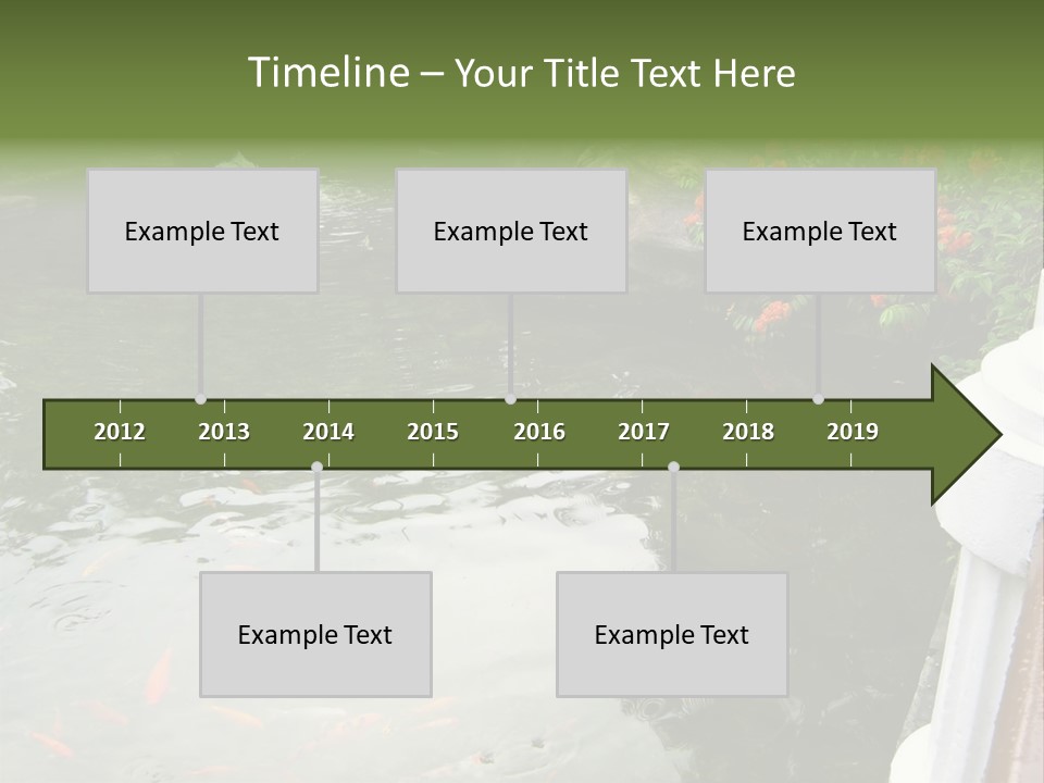Quiet Foliage Peace PowerPoint Template