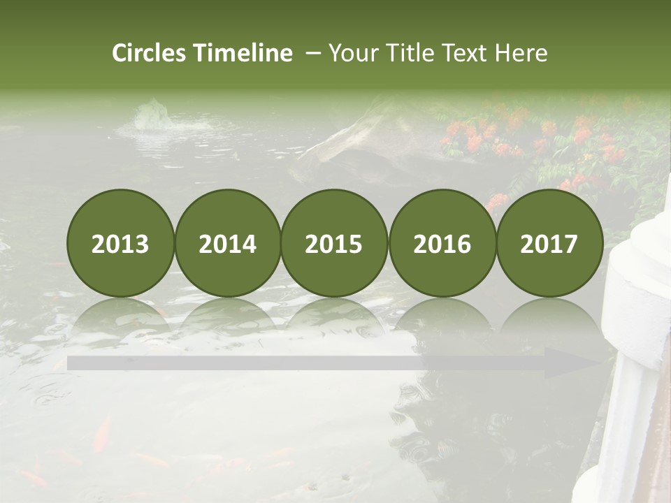 Quiet Foliage Peace PowerPoint Template