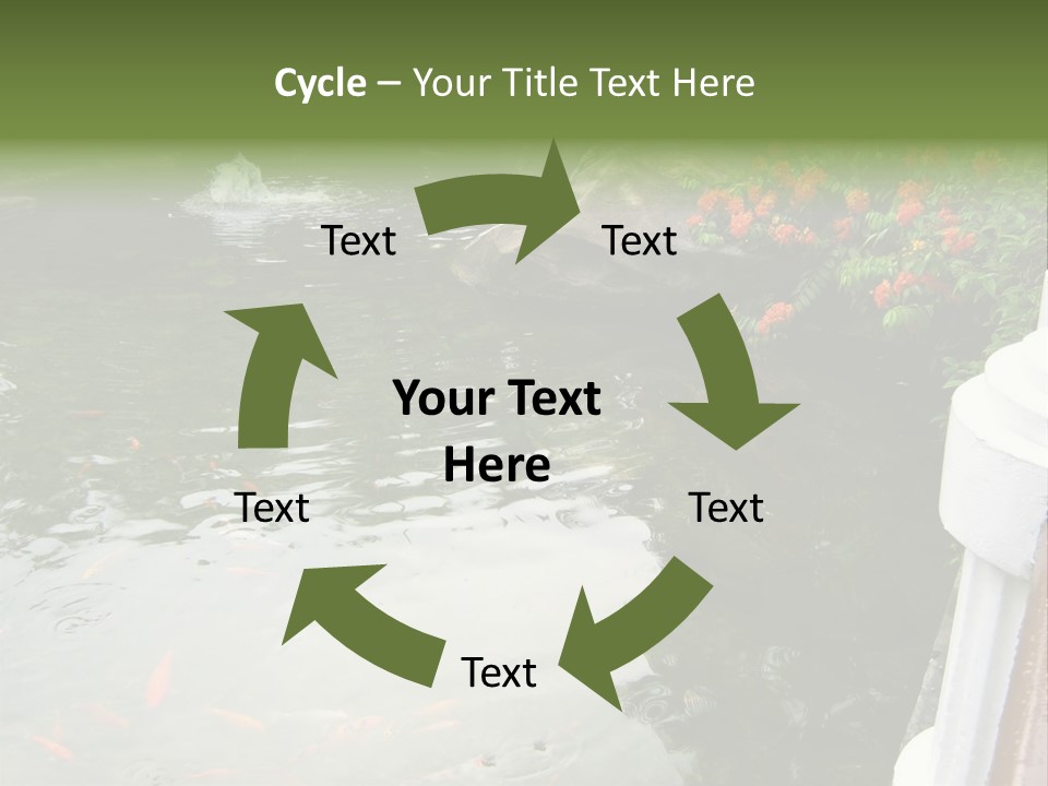 Quiet Foliage Peace PowerPoint Template