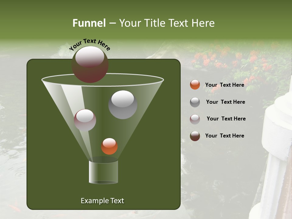 Quiet Foliage Peace PowerPoint Template