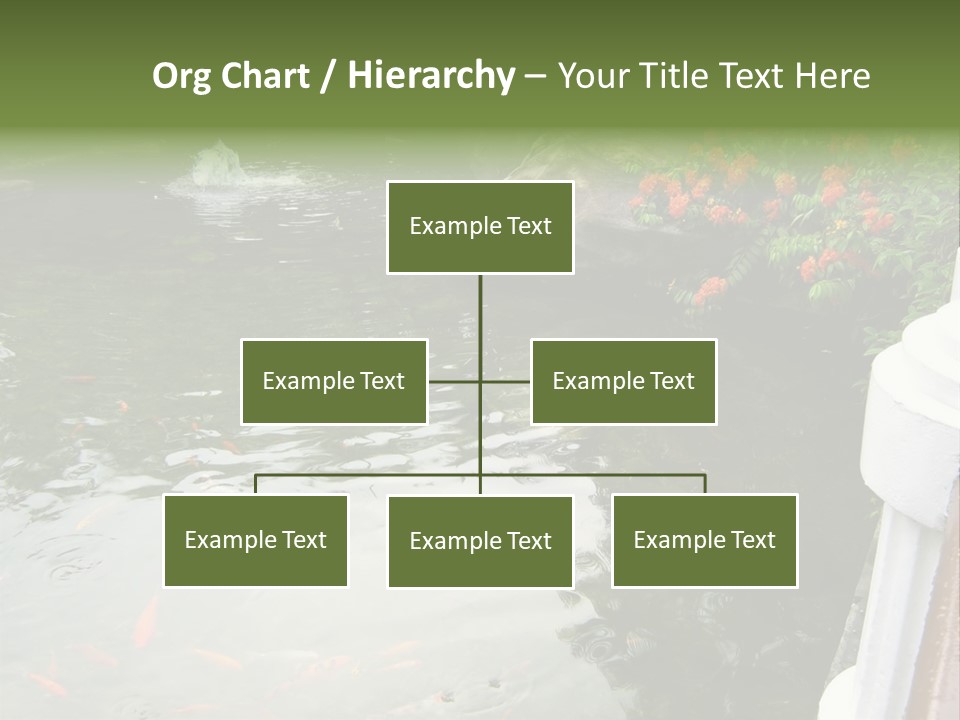 Quiet Foliage Peace PowerPoint Template