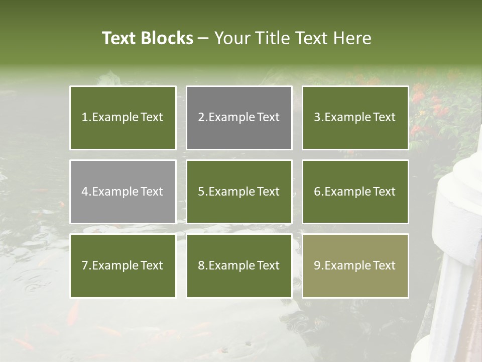 Quiet Foliage Peace PowerPoint Template