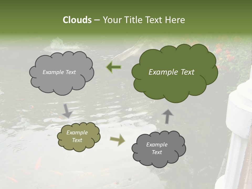 Quiet Foliage Peace PowerPoint Template