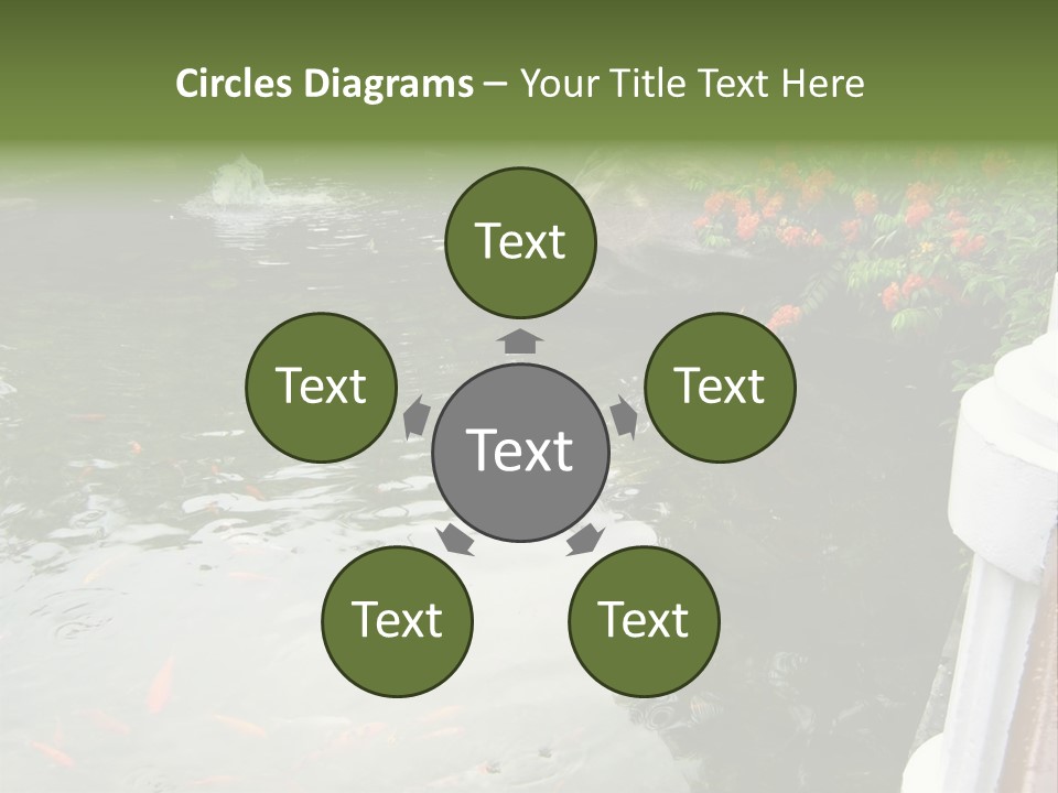 Quiet Foliage Peace PowerPoint Template