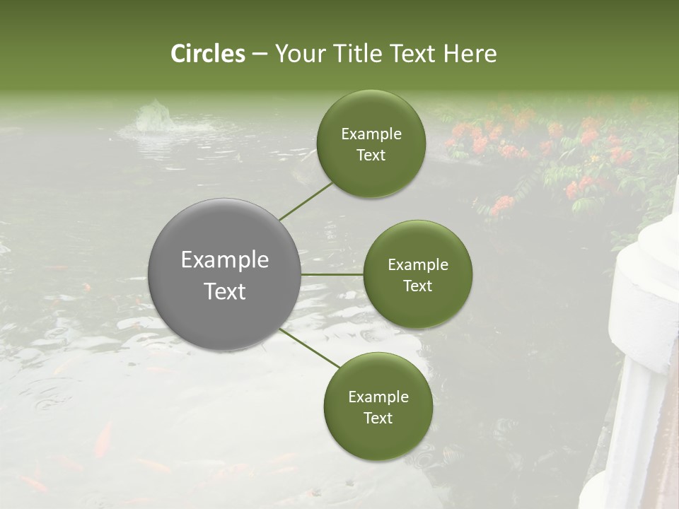 Quiet Foliage Peace PowerPoint Template