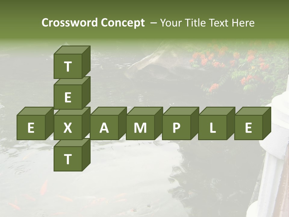 Quiet Foliage Peace PowerPoint Template