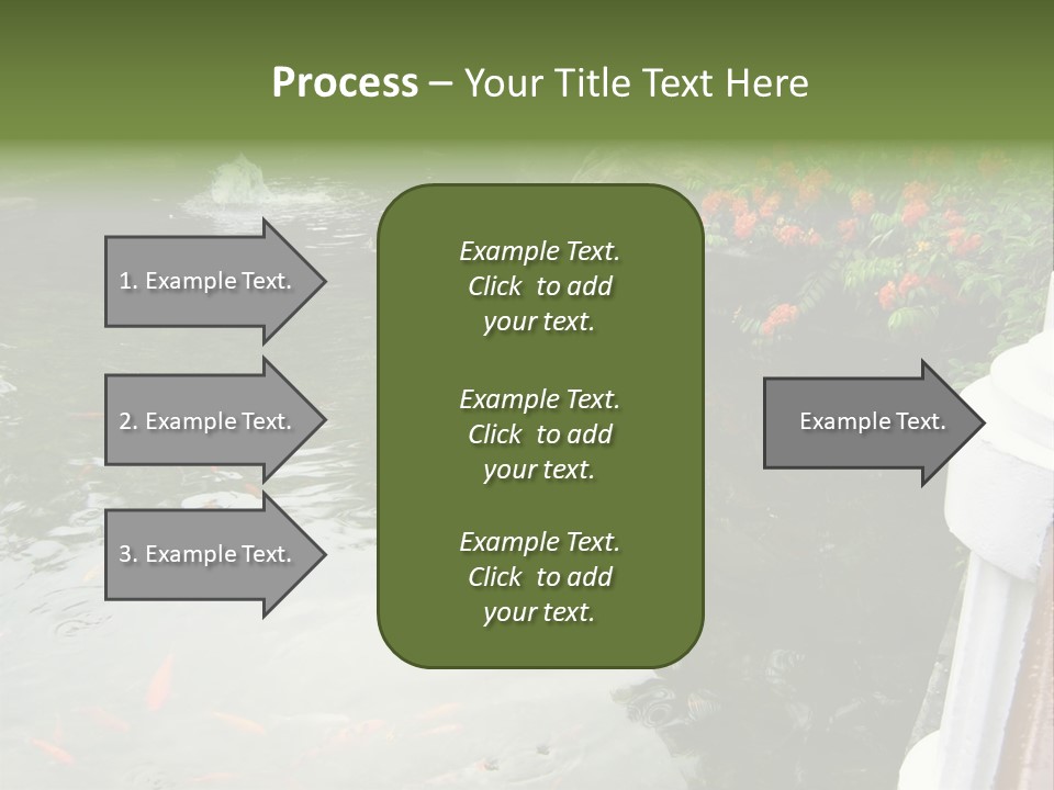 Quiet Foliage Peace PowerPoint Template