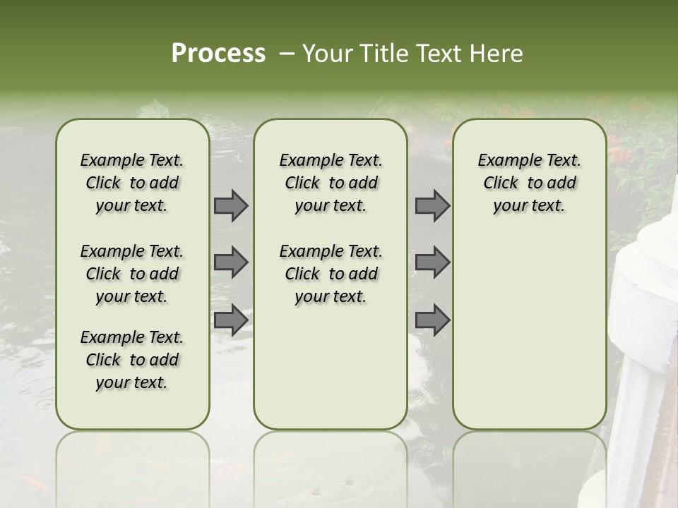 Quiet Foliage Peace PowerPoint Template