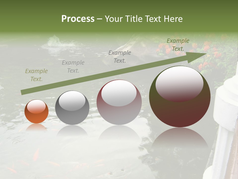 Quiet Foliage Peace PowerPoint Template