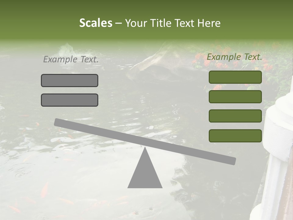 Quiet Foliage Peace PowerPoint Template