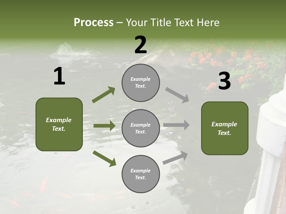 Quiet Foliage Peace PowerPoint Template
