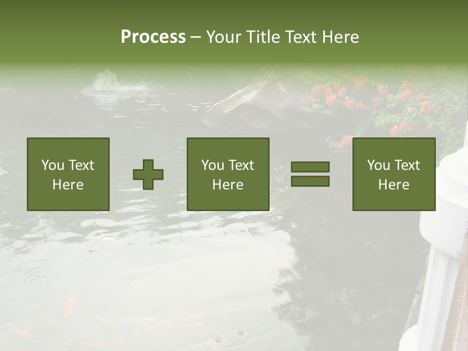 Quiet Foliage Peace PowerPoint Template