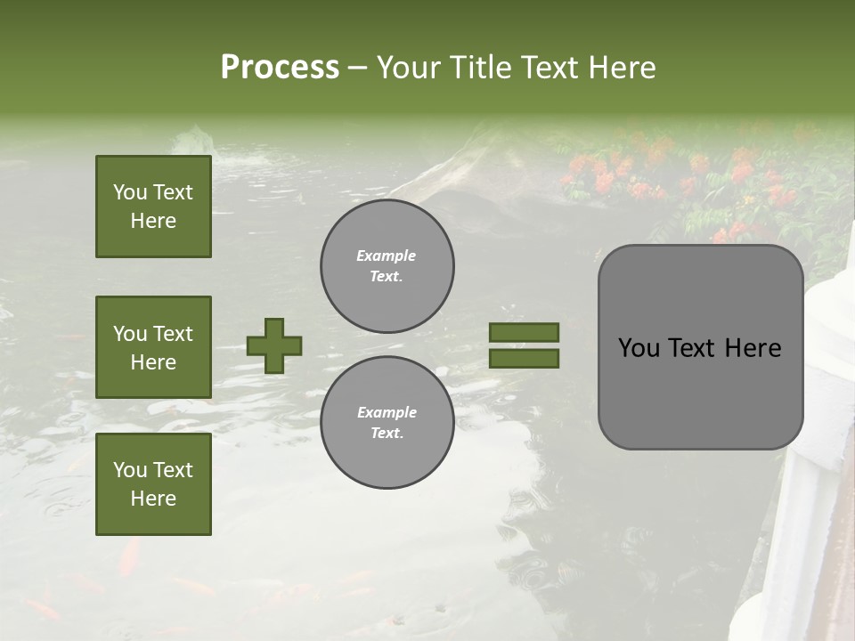 Quiet Foliage Peace PowerPoint Template