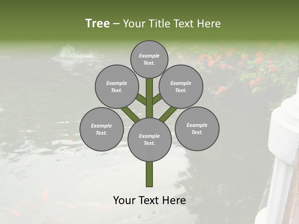Quiet Foliage Peace PowerPoint Template
