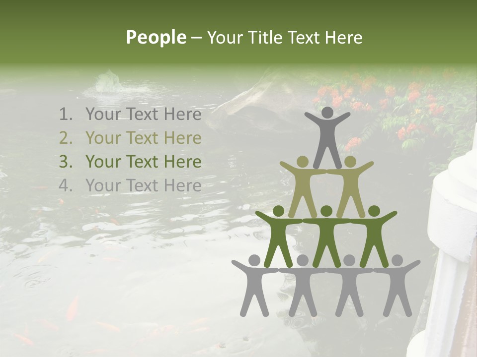 Quiet Foliage Peace PowerPoint Template